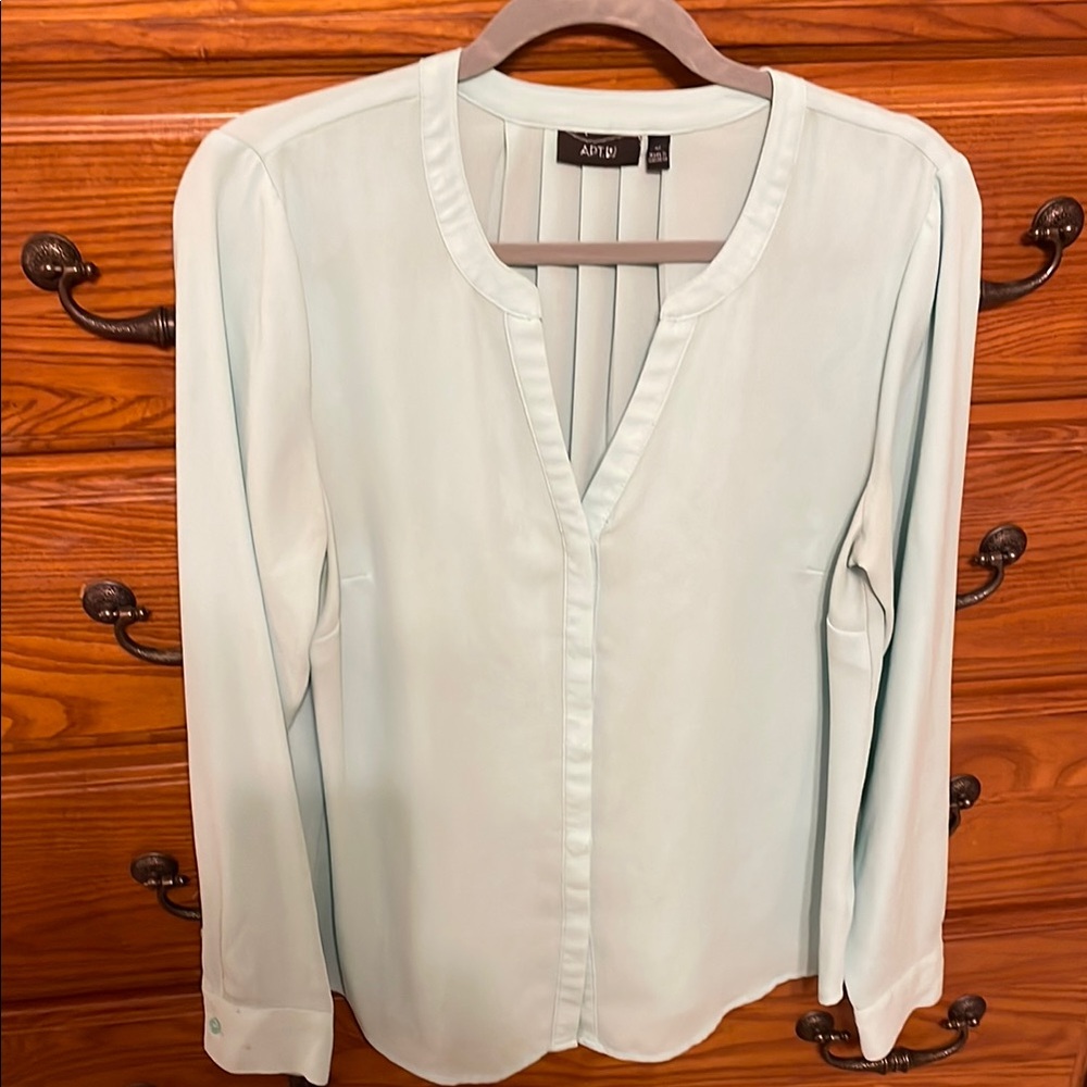 Apt. 9 Women's Light Blue Blouse
